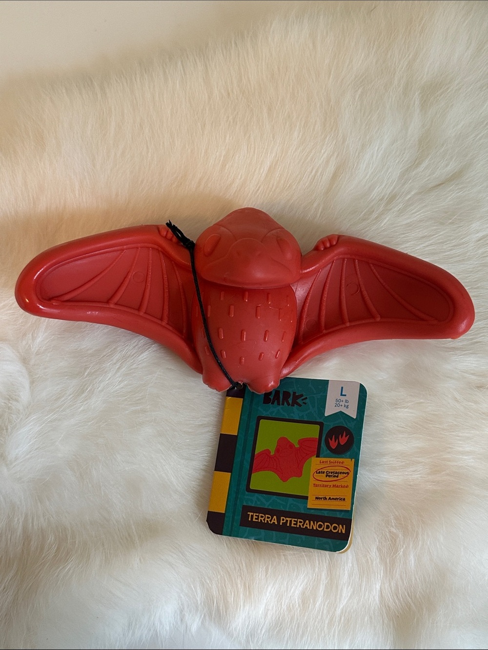 Bark—Red Terra Pteranodon Dog Toy